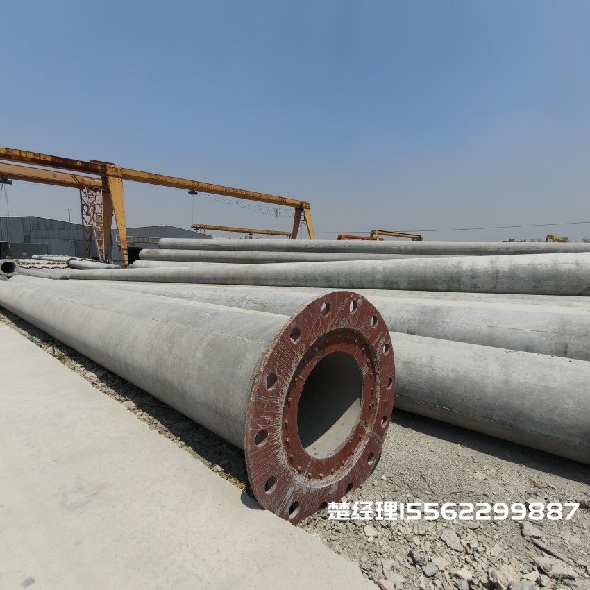 爱民12米无拉线电杆